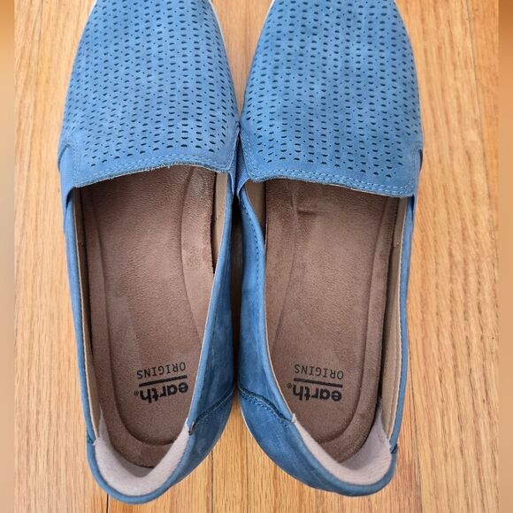 Earth Origins suede loafers woman's size 9 - Picture 4 of 10